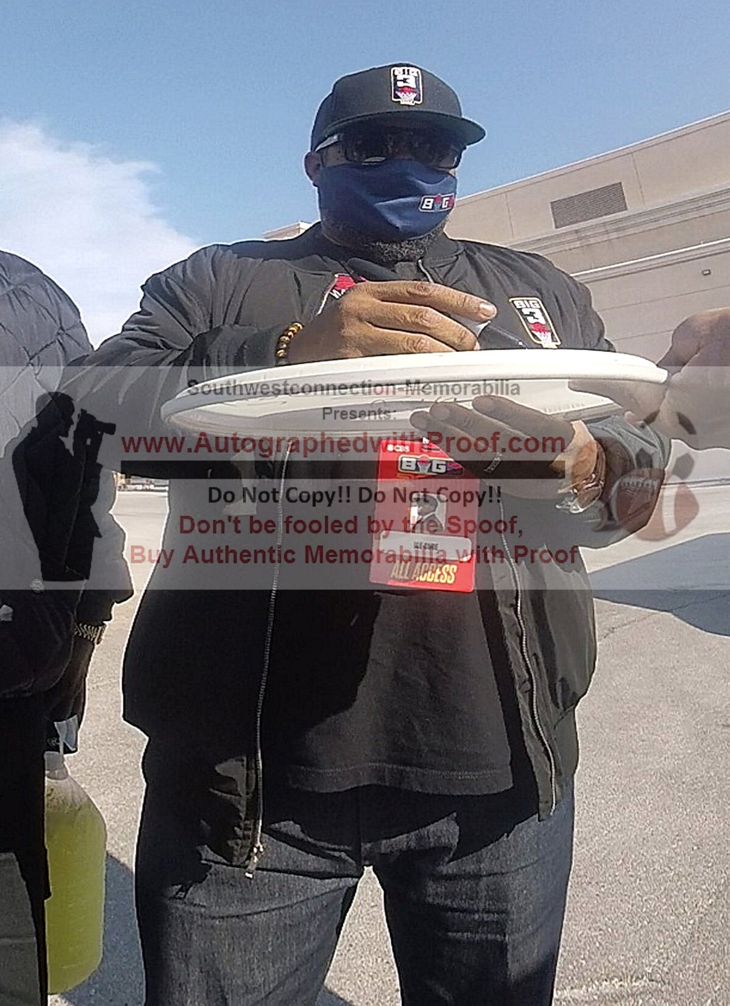 Ice Cube Signed Trading Card Beckett BAS