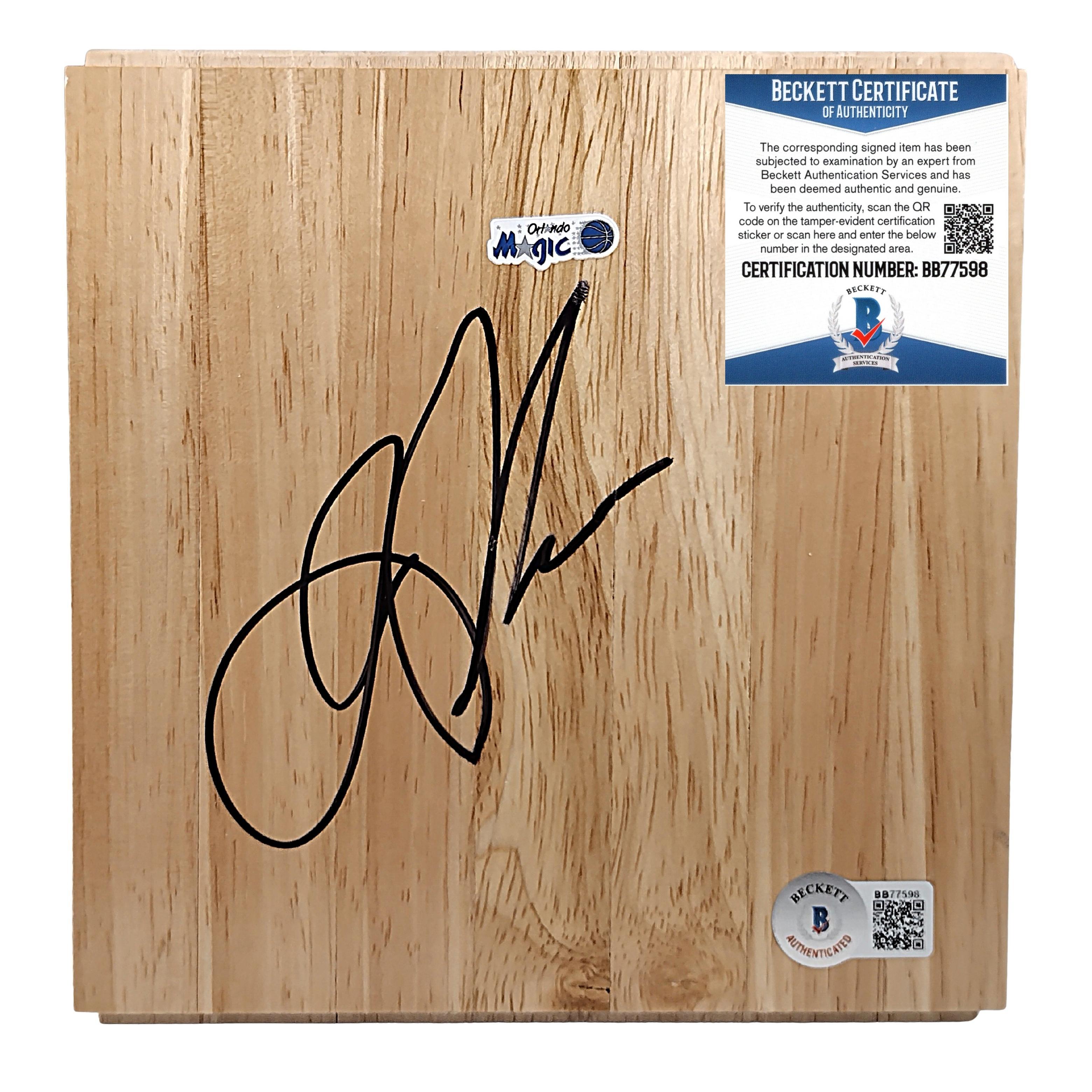 Jason Richardson Orlando Magic Autographed Trading Card Beckett BAS