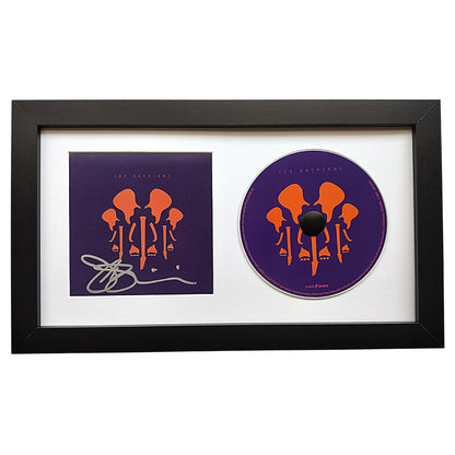 Music- Autographed- Joe Satriani Signed The Elephants of Mars CD Cover Framed Matted Beckett BAS Authentication BH39710