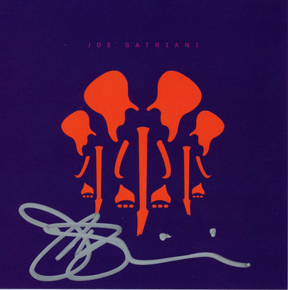 Music- Autographed- Joe Satriani Signed The Elephants of Mars CD Cover Framed Matted Beckett BAS Authentication BH39710 - 102