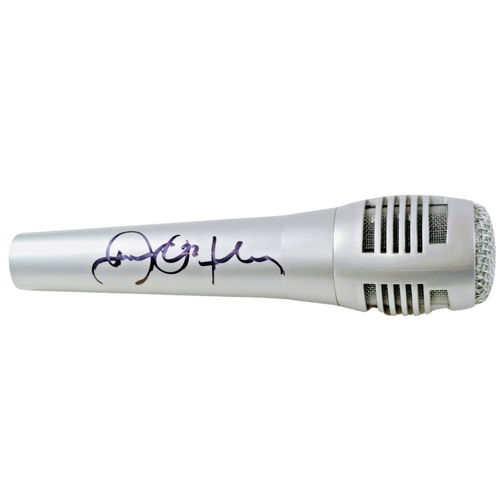 John Autographed Microphone Auto Photo Beckett BAS