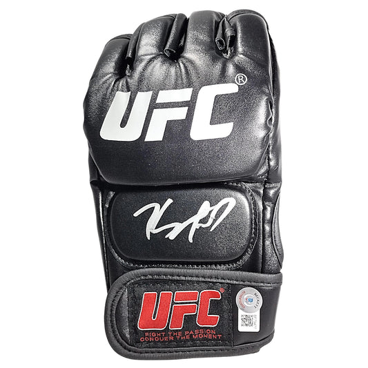 Kamaru Usman Autographed UFC Ultimate Fighting Championship Glove Beckett Cert