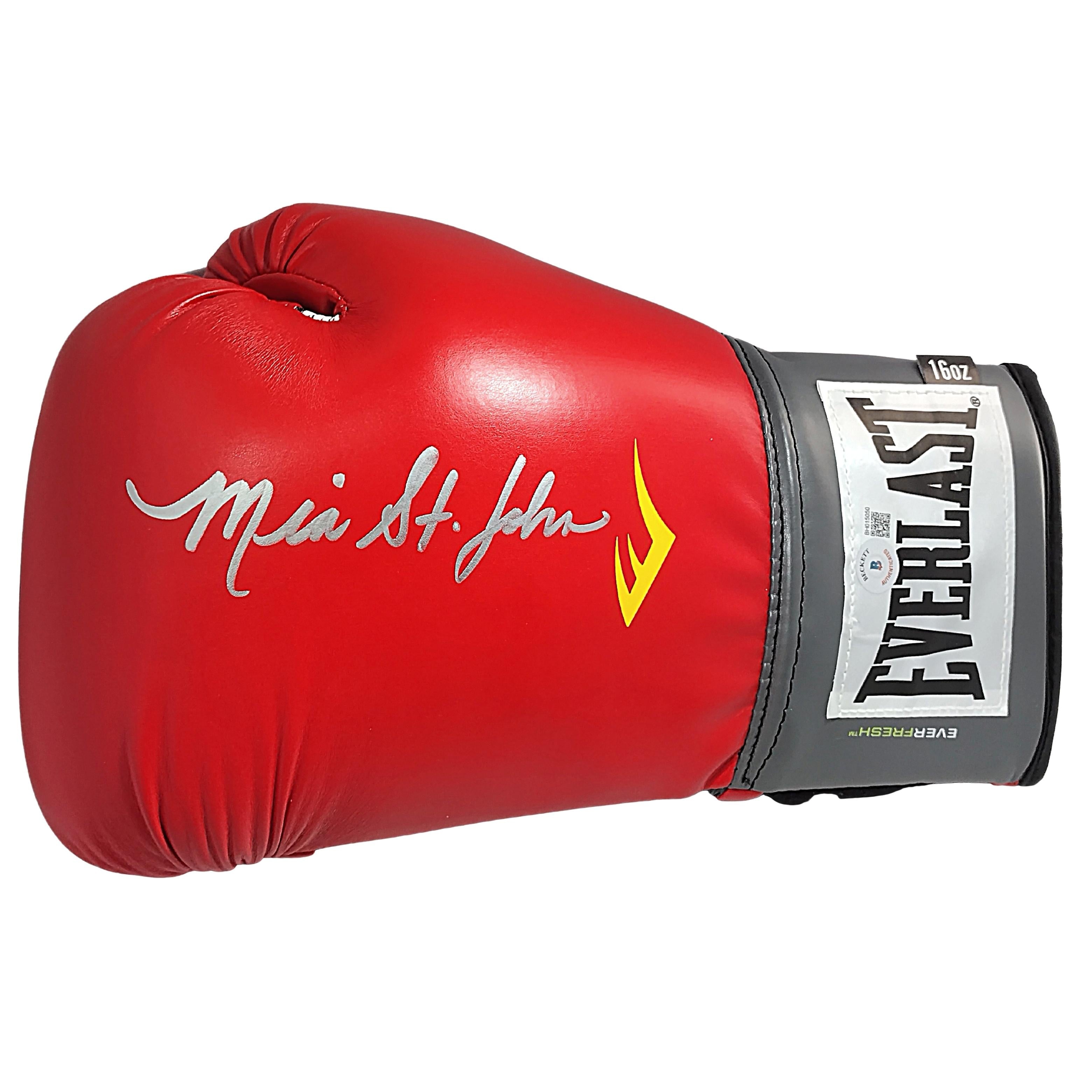 Mia St Autographed Glove Beckett BAS