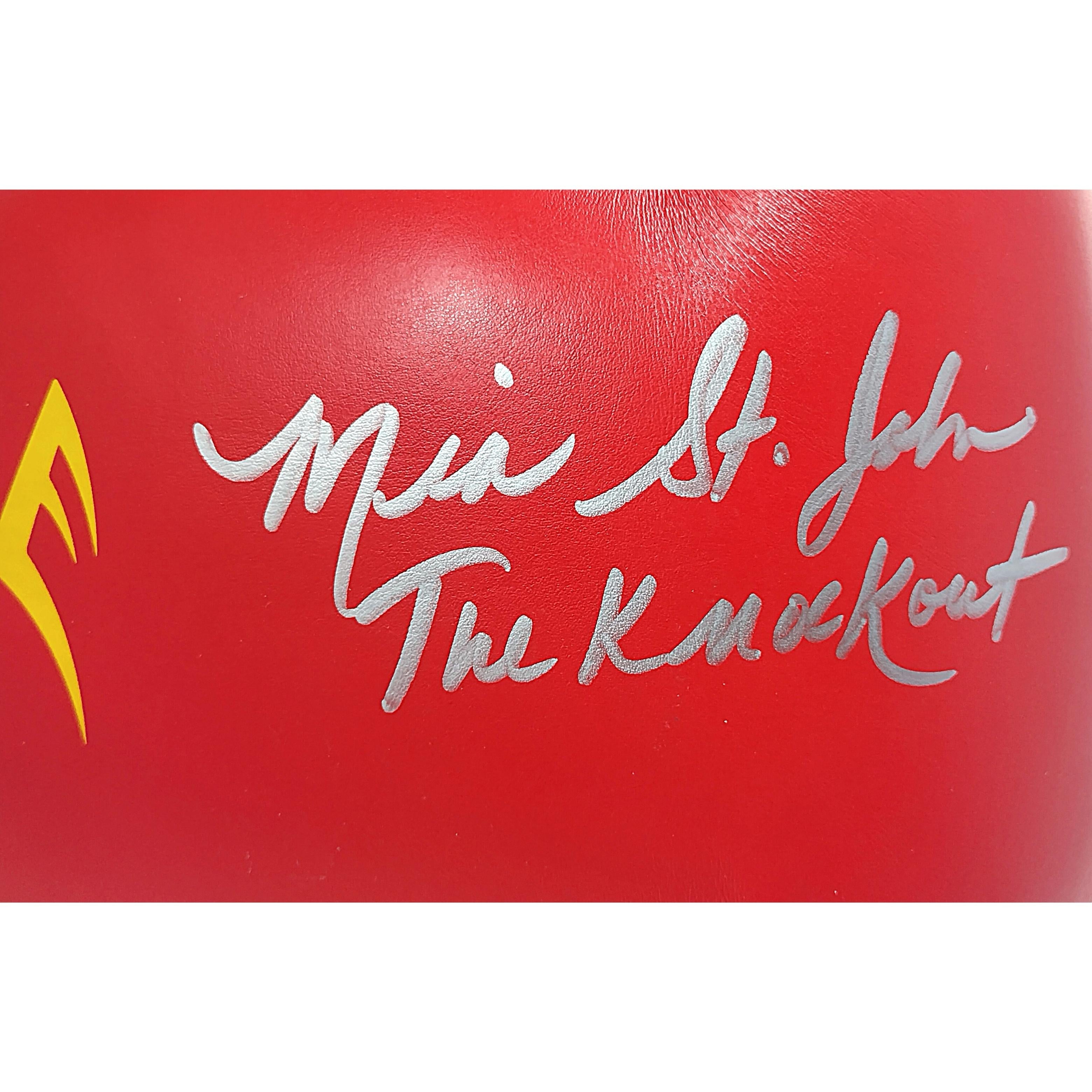 Mia St Signed Glove Beckett BAS