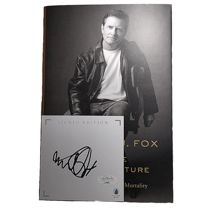 Hollywood- Autographed- Michael J. Fox Signed No Time Like The Future Hardcover 1st Edition Book with Bookplate JSA Authentication LL09881 - 108