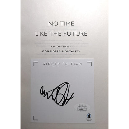 Hollywood- Autographed- Michael J. Fox Signed No Time Like The Future Hardcover 1st Edition Book with Bookplate JSA Authentication LL09881 - 103