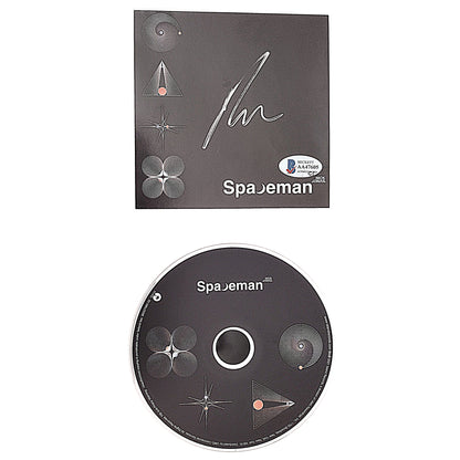 Music- Autographed- Nick Jonas Signed Spaceman CD Compact Disc Cover Insert Framed Beckett BAS Authenticated AA47605