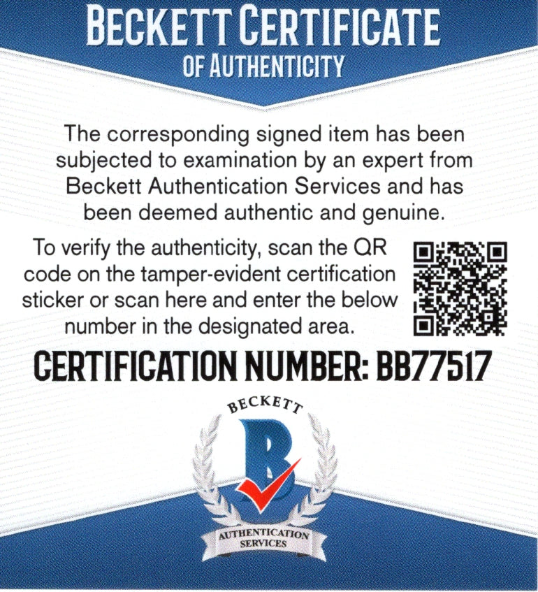 Ice Cube Autographed Trading Card Beckett BAS