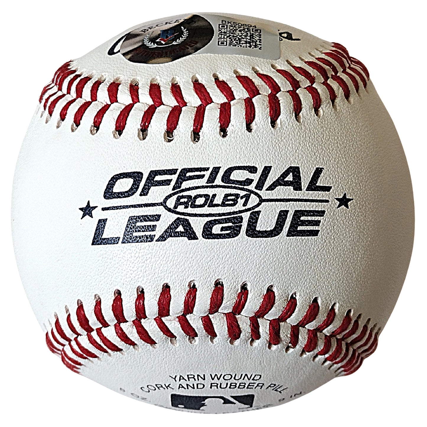 Baseballs- Autographed- Ryan Pepiot Signed Baseball, Tampa Bay Rays, Los Angeles Dodgers, Beckett Authentic COA Official League ROLB1