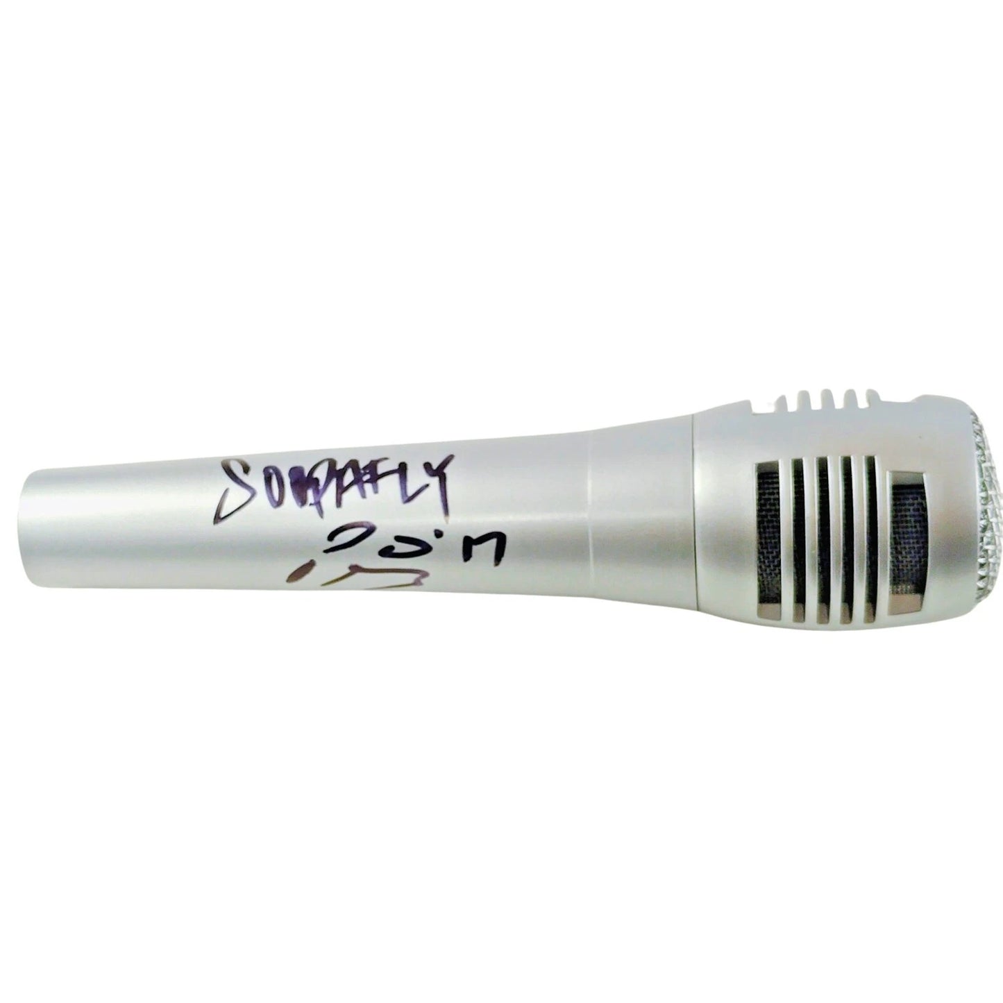 Music-Autographed - Rapper Soopafly Signed Pyle Full Size Microphone, Proof Photo - Beckett BAS 203