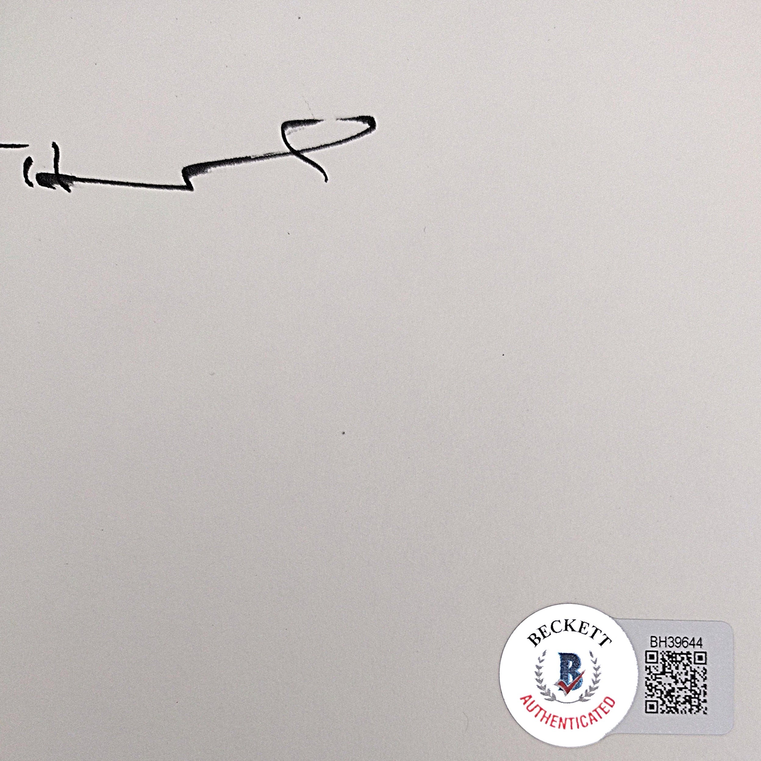 Tom Hanks Signed The Making Autograph Book Beckett BAS