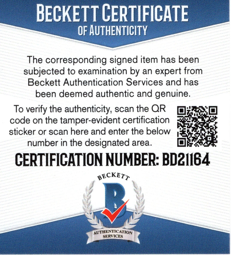 Too Short signed photo – signature close-up – Beckett COA
