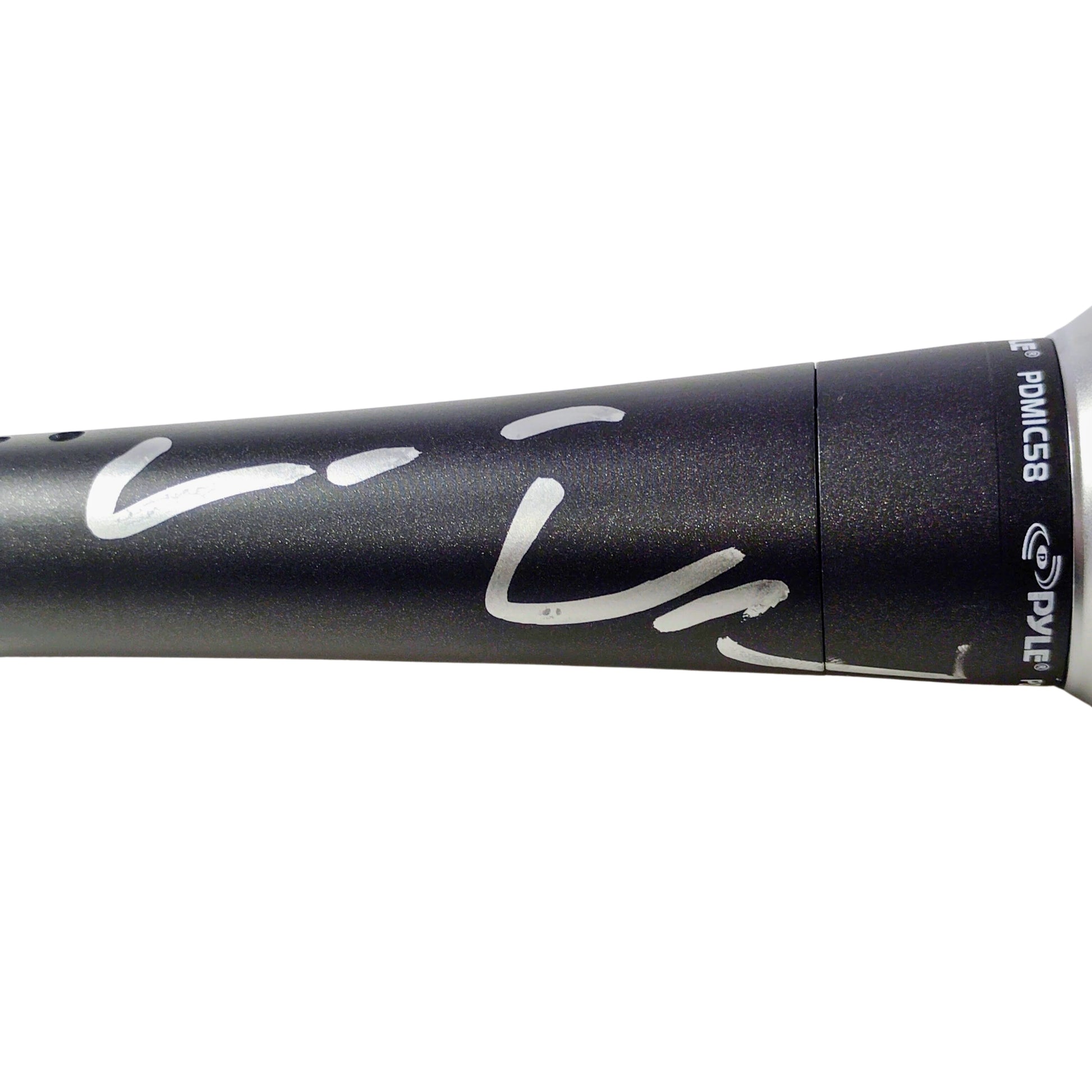 Hollywood-Autographed - Comedian Vince Vaughn Signed Pyle Full Size Microphone with Proof Photo - Beckett BAS 106
