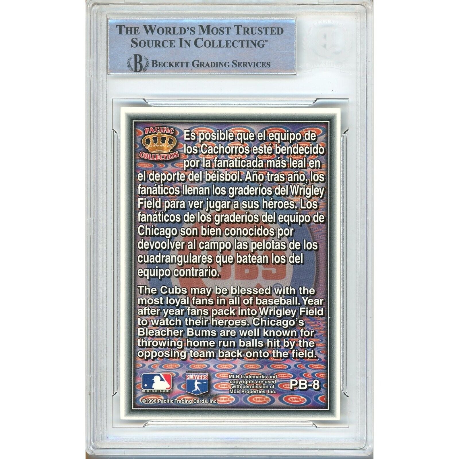 Billy Williams Chicago Cubs Signed Trading Card – Beckett BAS