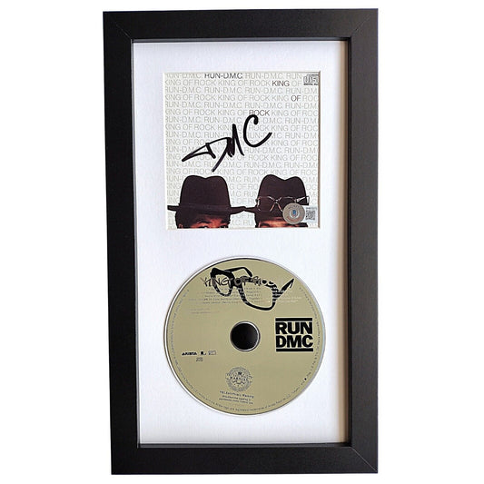 Music- Autographed- Run DMC King of Rock CD Album Cover Signed by Darryl McDaniels Beckett Authentic Auto COA Front