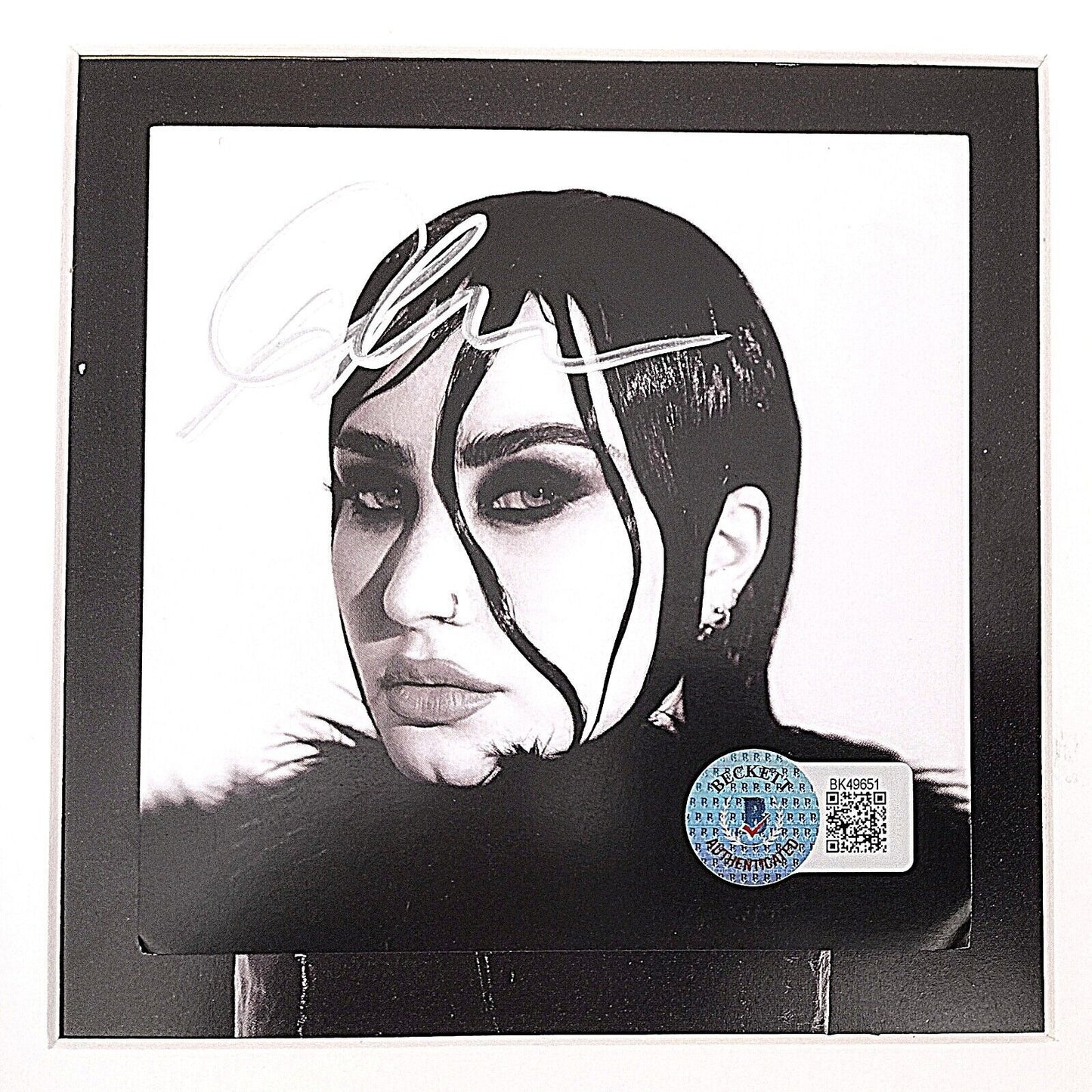 Music- Autographed- Demi Lovato Signed Revamped Album Insert CD Framed Beckett Authentic Auto COA Cover