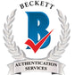This signature has been examined and deemed authentic by the experts at Beckett Authentication Services (BAS)