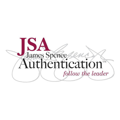 These signatures have been examined and deemed authentic by the experts at James Spence Authentication Services (JSA)