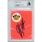 Footballs- Autographed- Justin Forsett Signed California Golden Bears Football End Zone Pylon Piece Beckett BAS Slabbed 00014225592 - 101