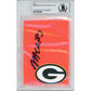 Footballs- Autographed- Marquez Valdes-Scantling Signed Green Bay Packers Football End Zone Pylon Beckett BAS Slabbed 00014225565 - 101