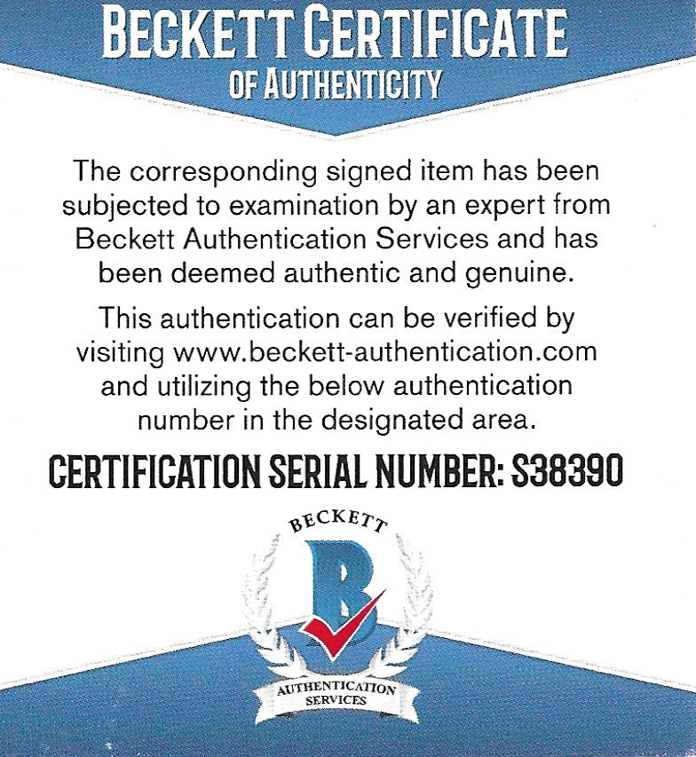 Michael Ray photo autograph – angled display – Beckett COA
