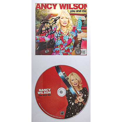 Music- Autographed- Nancy Wilson Signed You and Me CD Cover Framed and Matted Beckett BAS Authentication BD21234 - 103