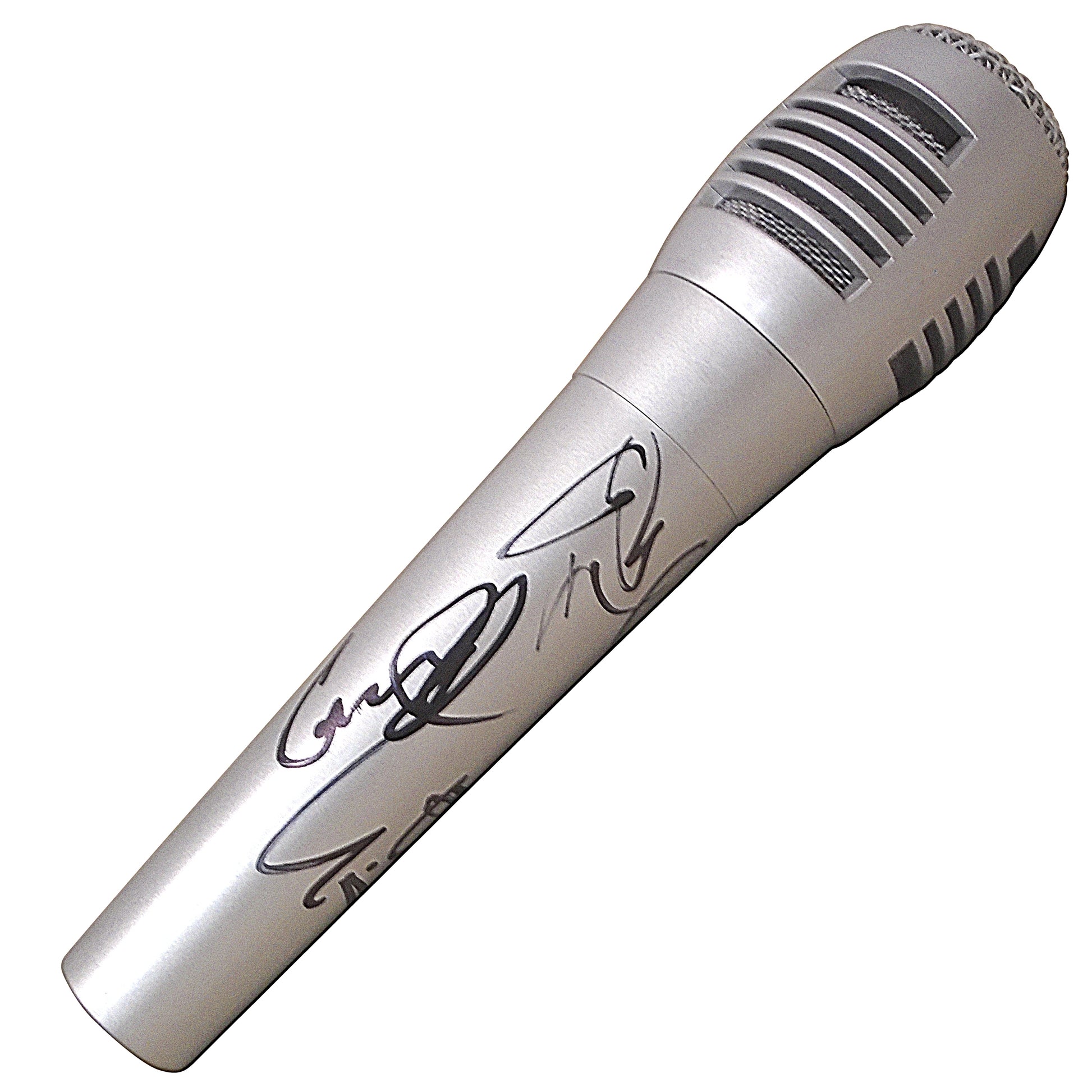 Music- Autographed- A Thousand Horses Signed Pyle Microphone Beckett BAS Authenticated 101