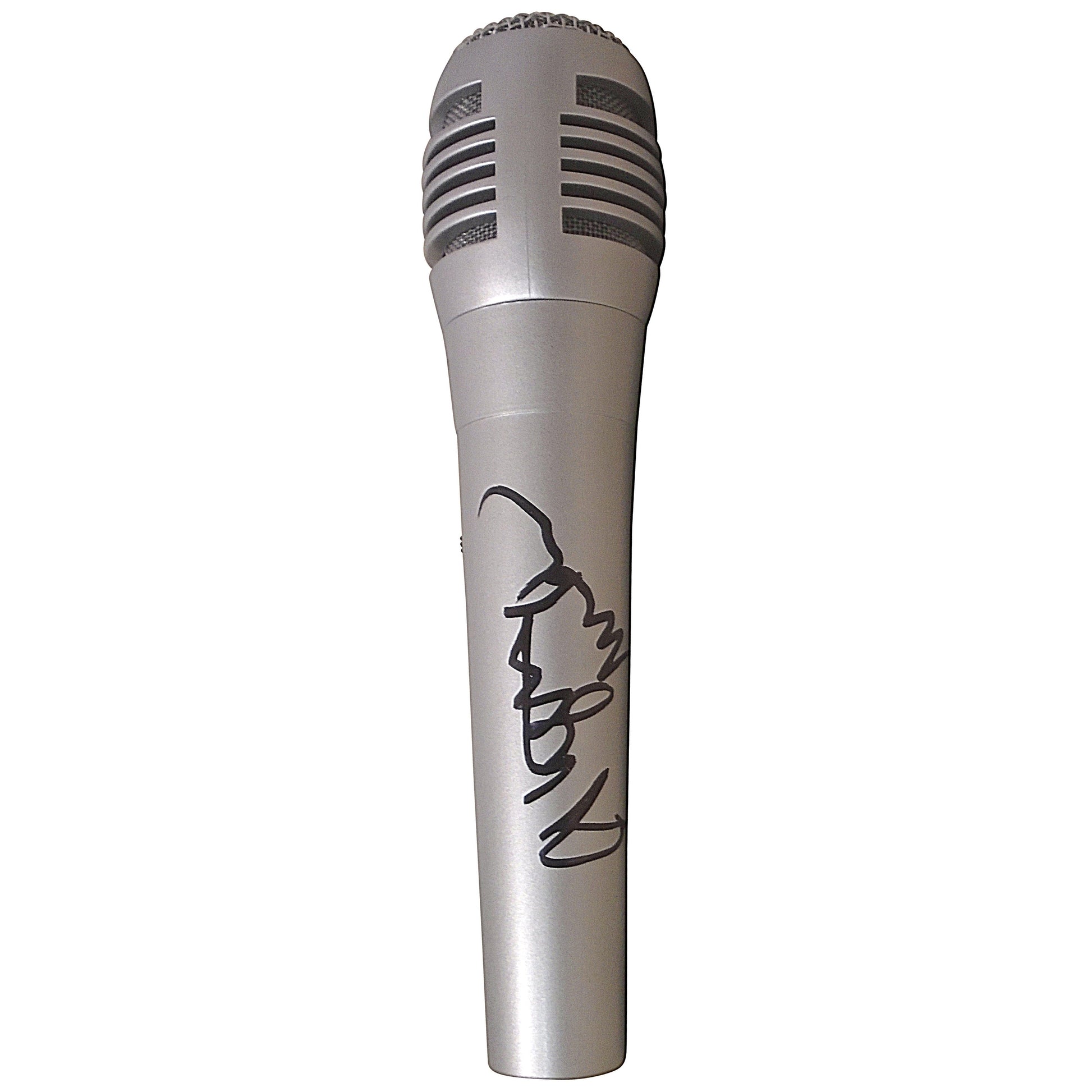 Microphones- Autographed- Alyssa Milano Signed Pyle Full Size Microphone, Proof Photo - Beckett Authenticated - 103