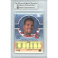 Footballs- Autographed- Andre Reed Signed 1991 Fleer Stars and Stripes Football Card Buffalo Bills Beckett BAS Slabbed 00014225868 - 102