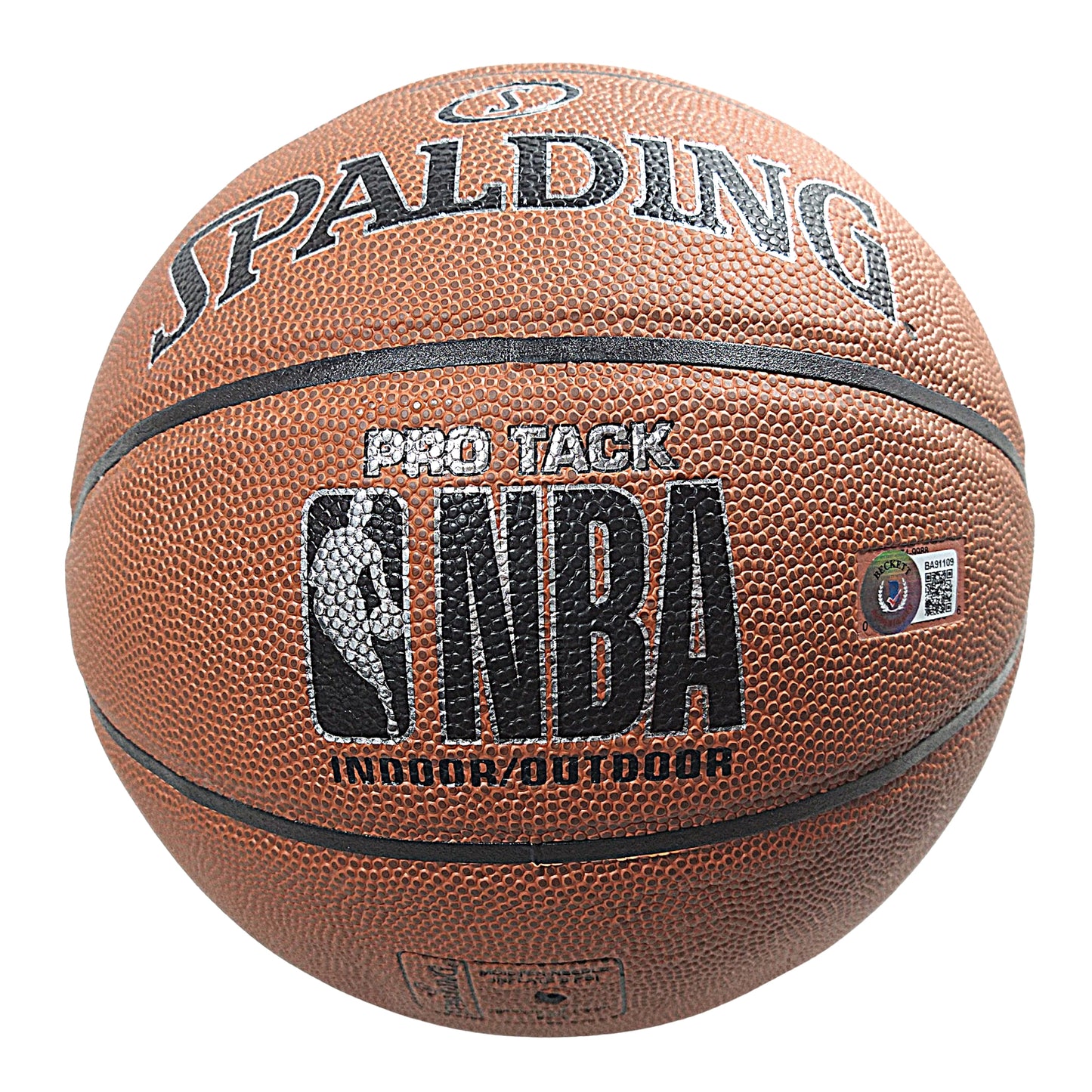 Basketballs- Autographed- Avery Johnson Signed NBA Spalding Basketball - San Antonio Spurs - Golden State Warriors - Proof Photo Beckett BAS Authentication 105
