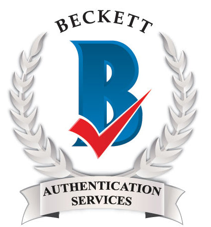 This signature has been examined and deemed authentic by Beckett Authentication Services.
