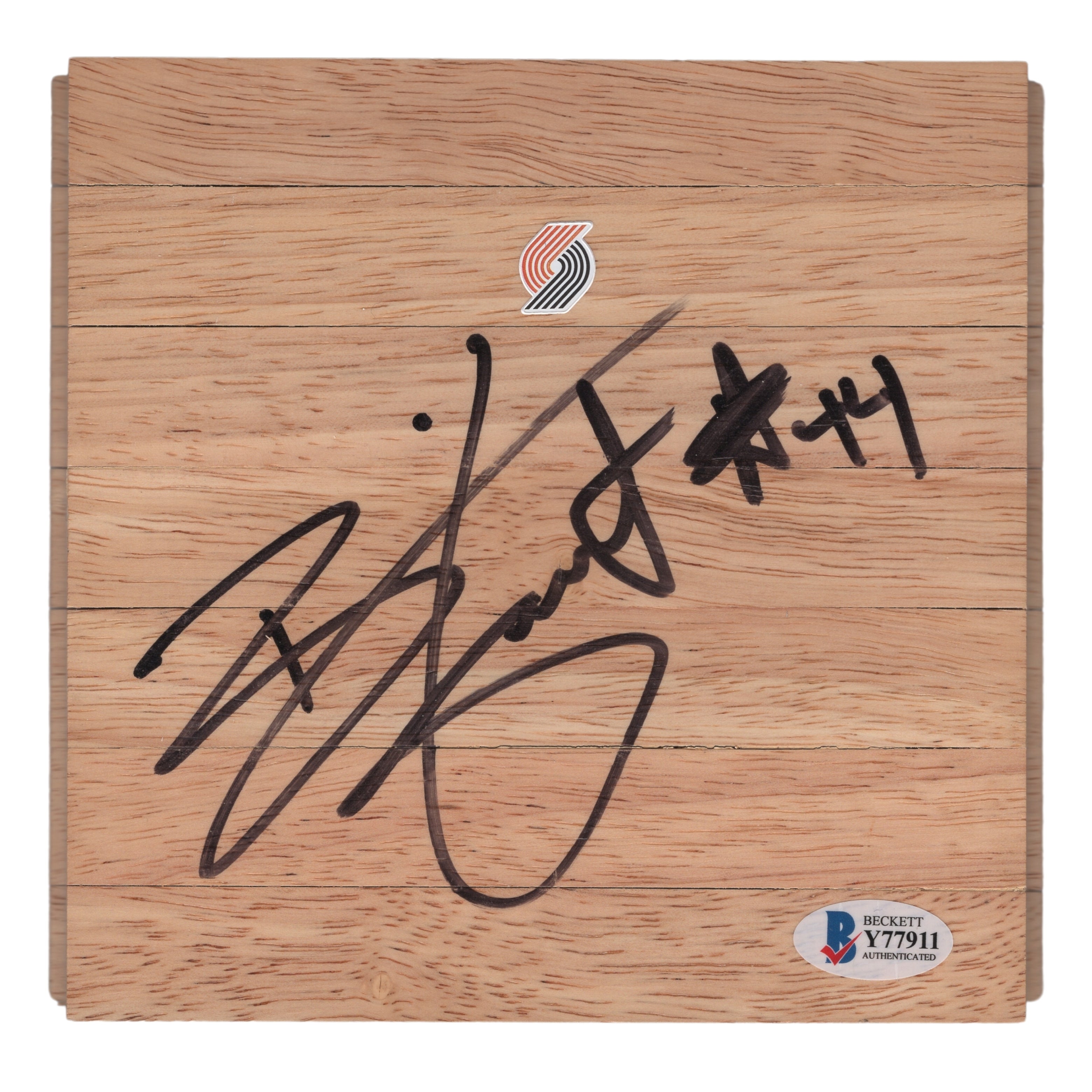 Brian Grant Signed Basketball – Beckett BAS