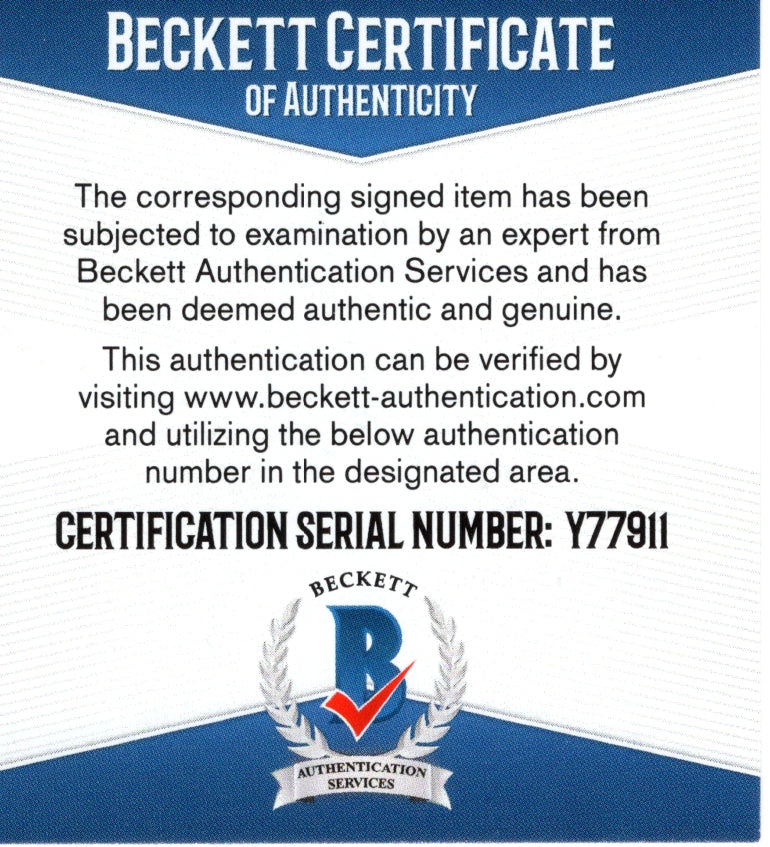 Basketballs- Autographed- Brian Grant Signed Portland Trail Blazers Floorboard Floor - Beckett BAS Authentication Cert 1