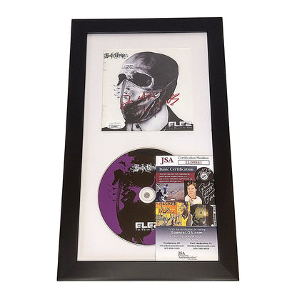 Music- Autographed- Busta Rhymes Signed Ele 2: The Wrath of God Framed Compact Disc Cover Booklet with CD- JSA Authentication 103