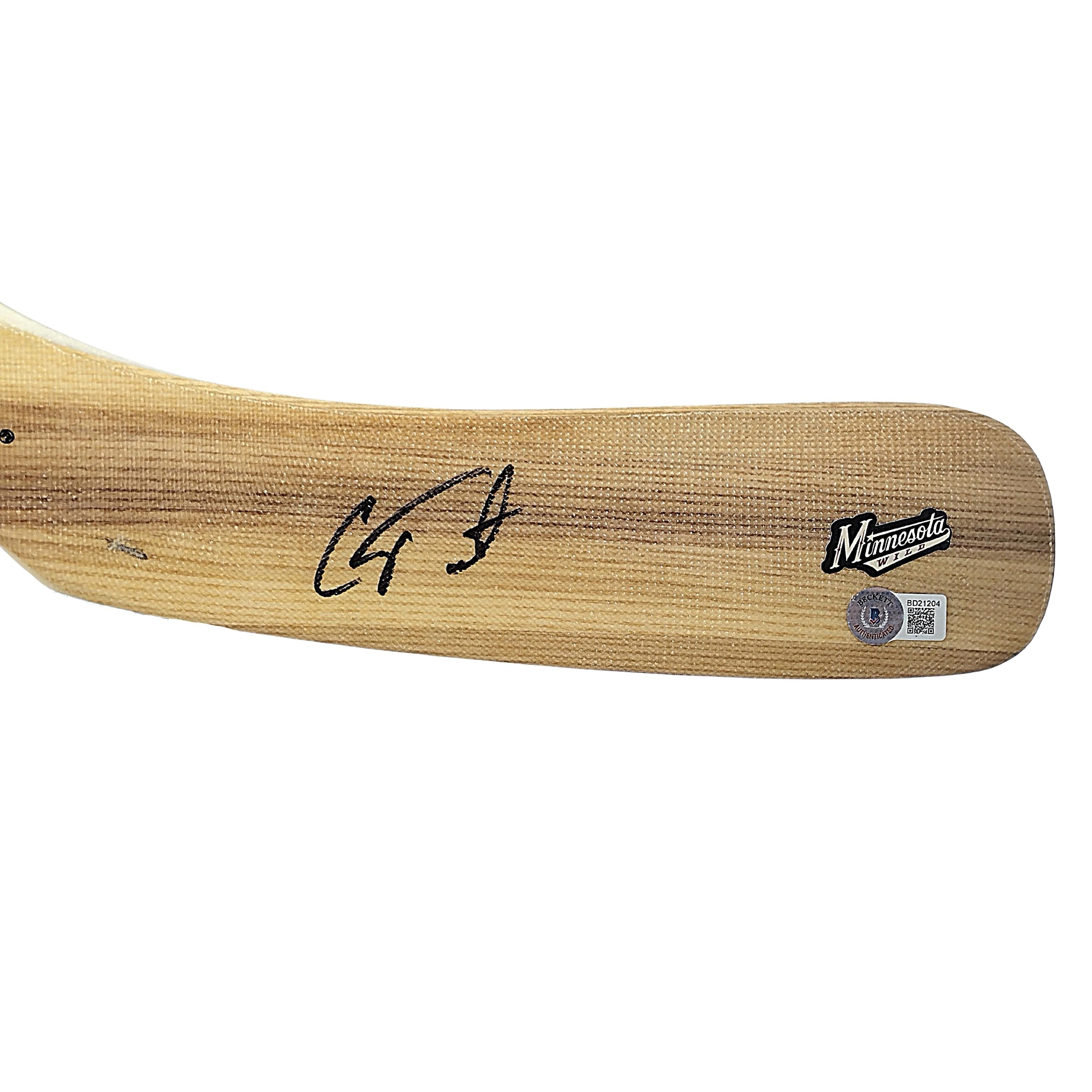 Cam Talbot Autographed Stick – Beckett BAS