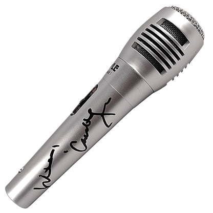 Microphones- Autographed- Charlotte Flair Signed Microphone with Woooo Inscription Beckett BAS Authentication Exact Proof 202