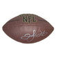 Footballs- Autographed- Clinton Portis Signed NFL Wilson Composite Super Grip Football- Denver Broncos- Washington Football Team- Miami Hurricanes- Exact Proof Photo- Beckett BAS Authentication 102