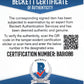 Basketballs- Autographed- Cuttino Mobley Signed Houston Rockets Floorboard Floor - Exact Proof - Beckett BAS Authentication Cert 1