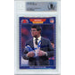 Footballs- Autographed- Dan Reeves Signed Denver Broncos 1989 NFL Pro Set Football Card Beckett Authentication Slabbed 00014998449 - 101