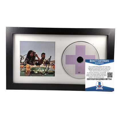 Music- Autographed- Dan + Shay Signed Good Things CD Cover Booklet Framed Matted Beckett BAS Authentication 101