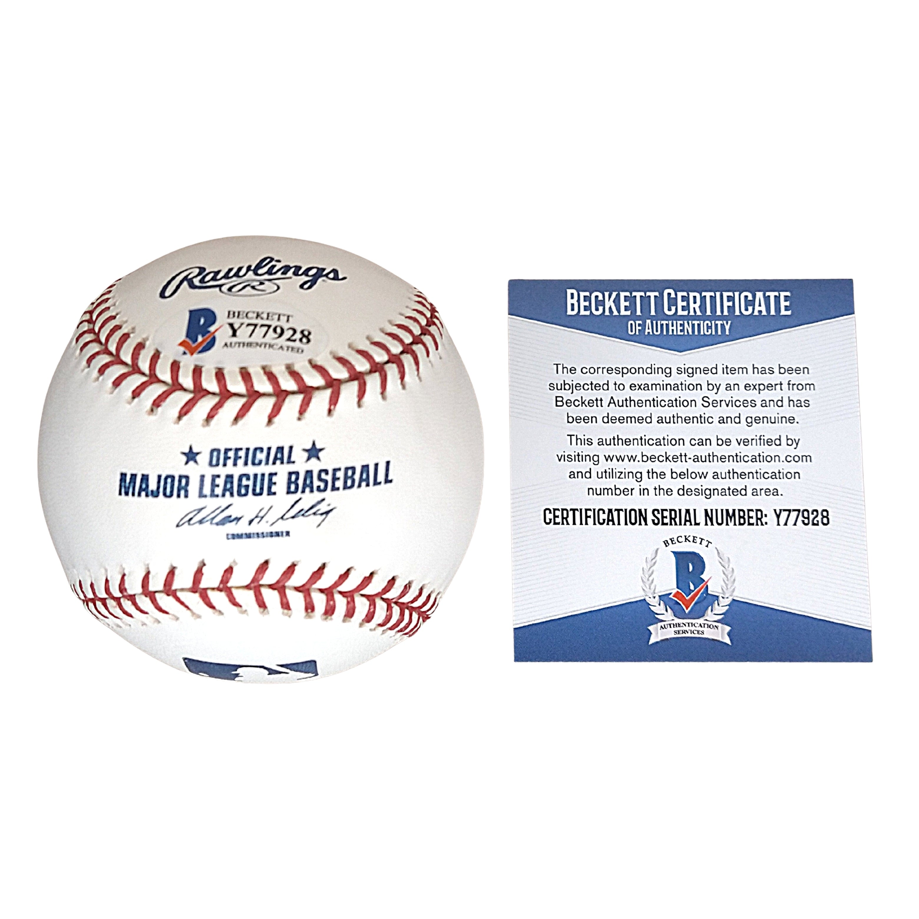 Dave Stewart Autograph Baseball – Beckett BAS