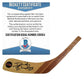 Hockey Stick Blades- David Rittich Signed Calgary Flames Logo Hockey Stick Blade - Proof Photo - Beckett BAS 101