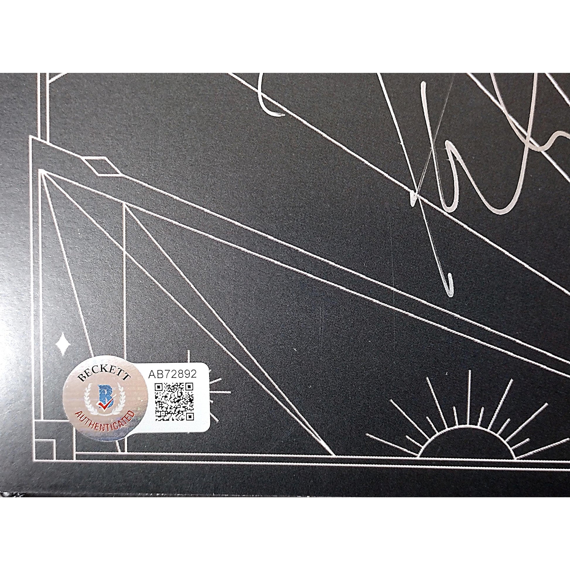Music- Autographed- Def Leppard Signed Diamond Star Halos Vinyl Record 12x12 Album Flat Beckett Certified Authentication 305
