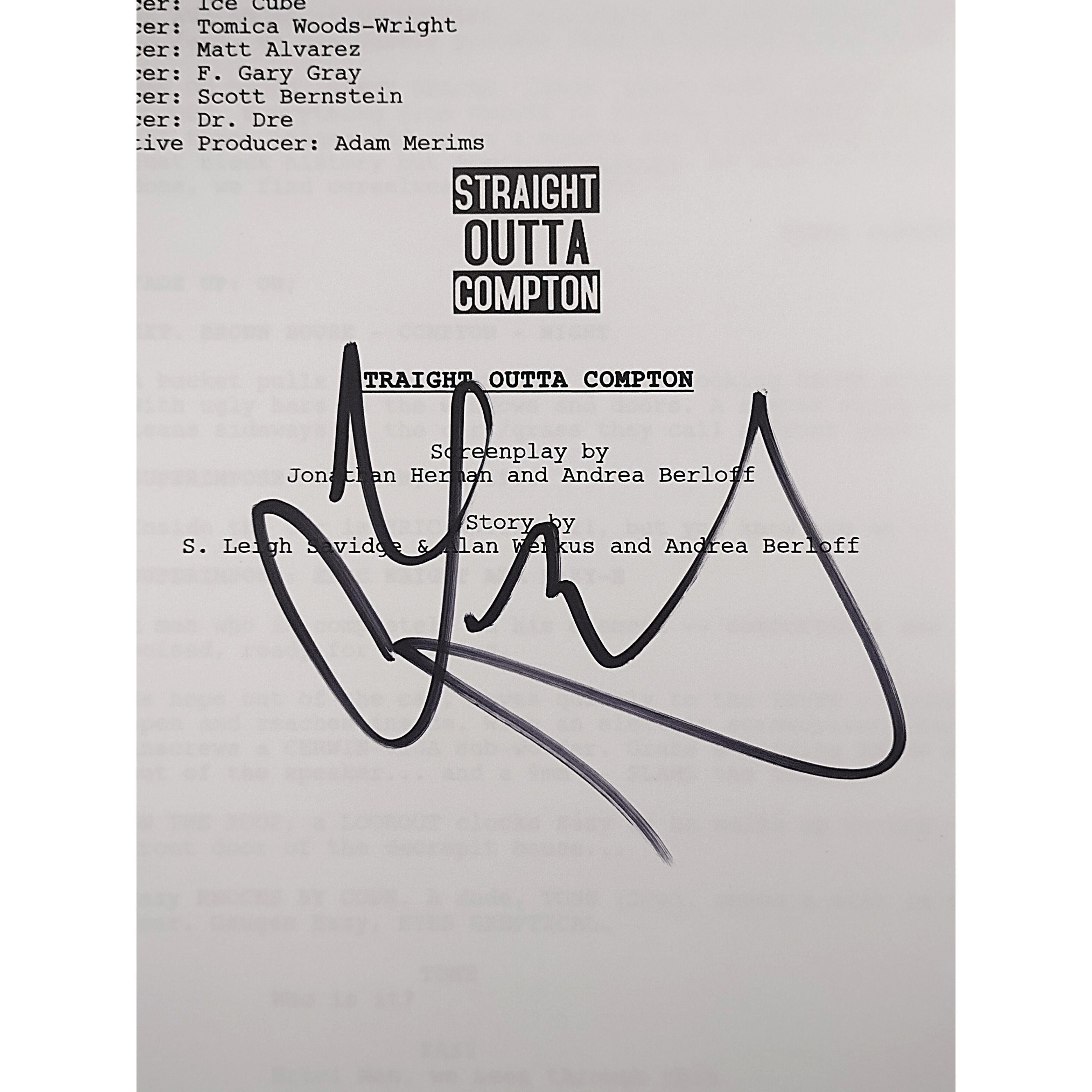 DJ Yella auto photo – authentication sticker – Beckett COA