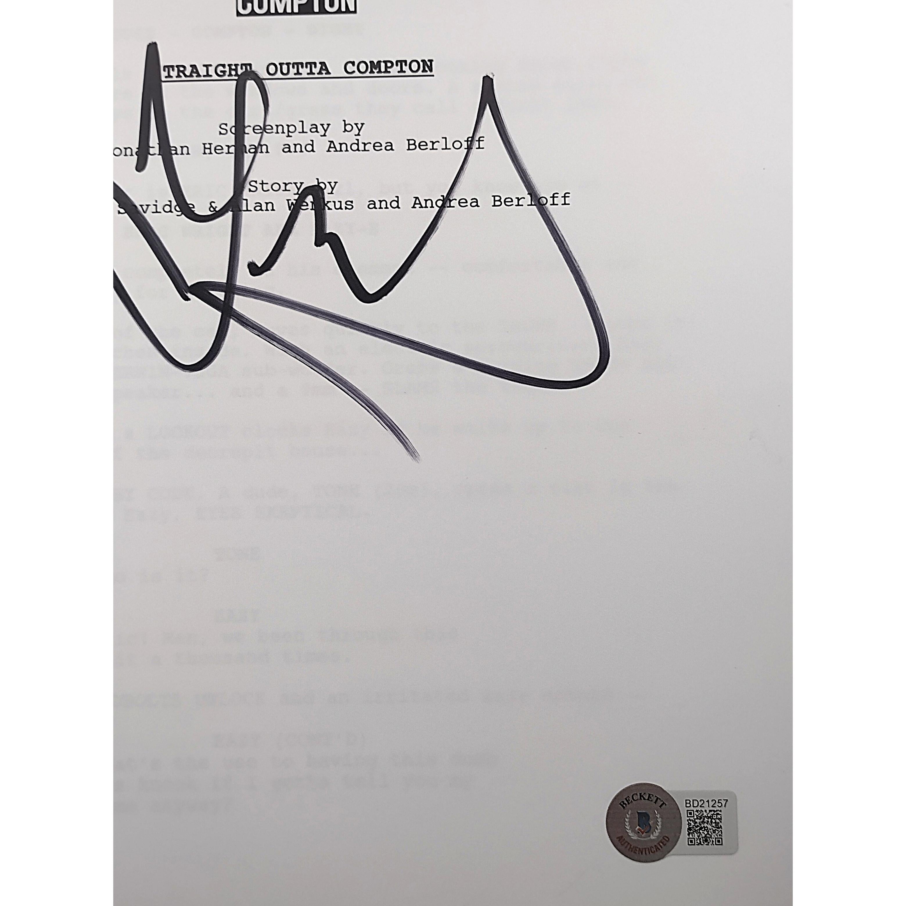 DJ Yella autographed photo – full view – Beckett COA