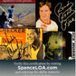 Baseballs- Autographed- Eric Gagne Signed Los Angeles Dodgers 11x14 Frank Nareau Art Print Litho JSA Cert Authentication Cert 1