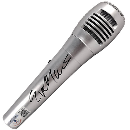Microphones- Autographed- Eva Marie Signed Microphone WWE Wrestling Diva Beckett BAS Authentication Exact Proof 202
