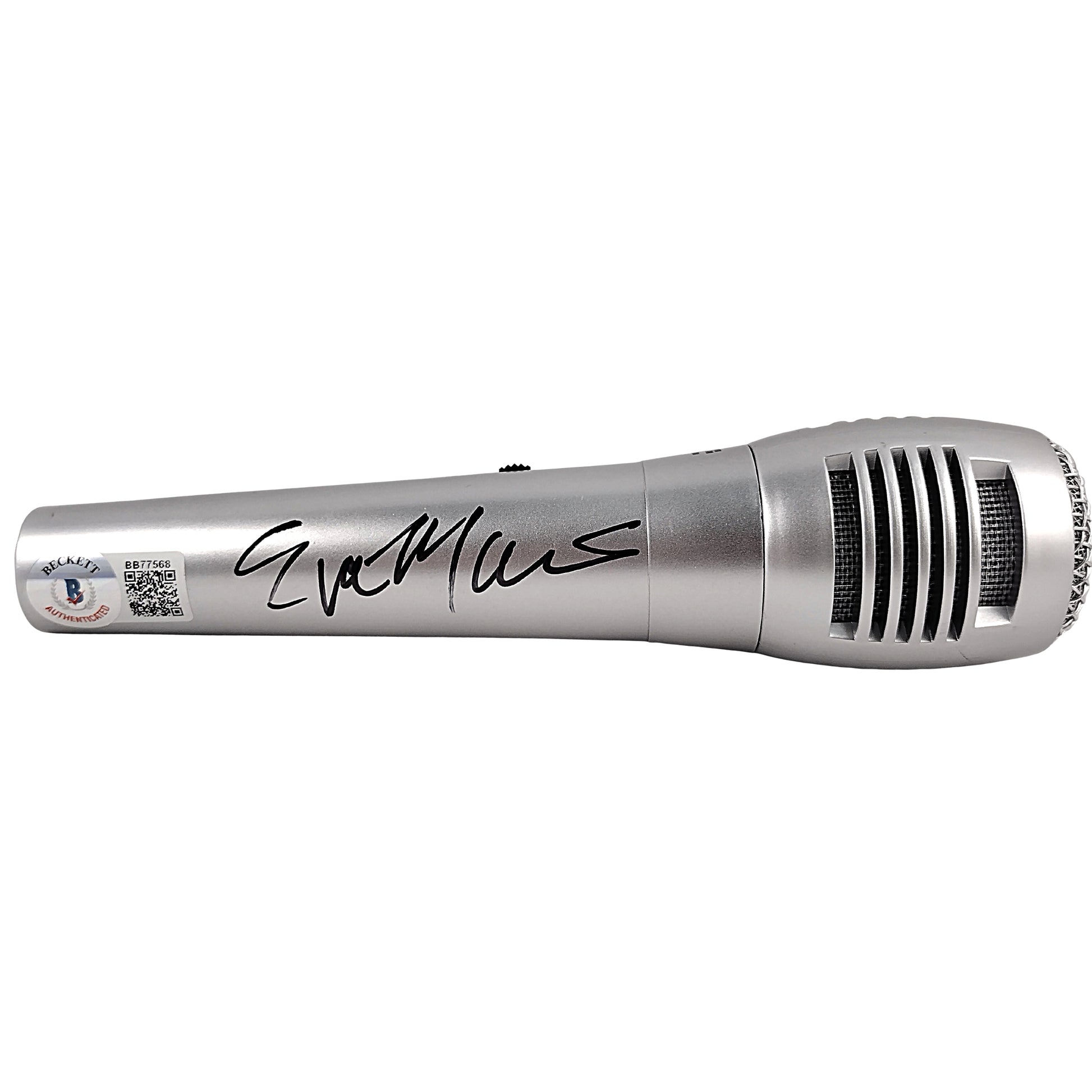Microphones- Autographed- Eva Marie Signed Microphone WWE Wrestling Diva Beckett BAS Authentication Exact Proof 203