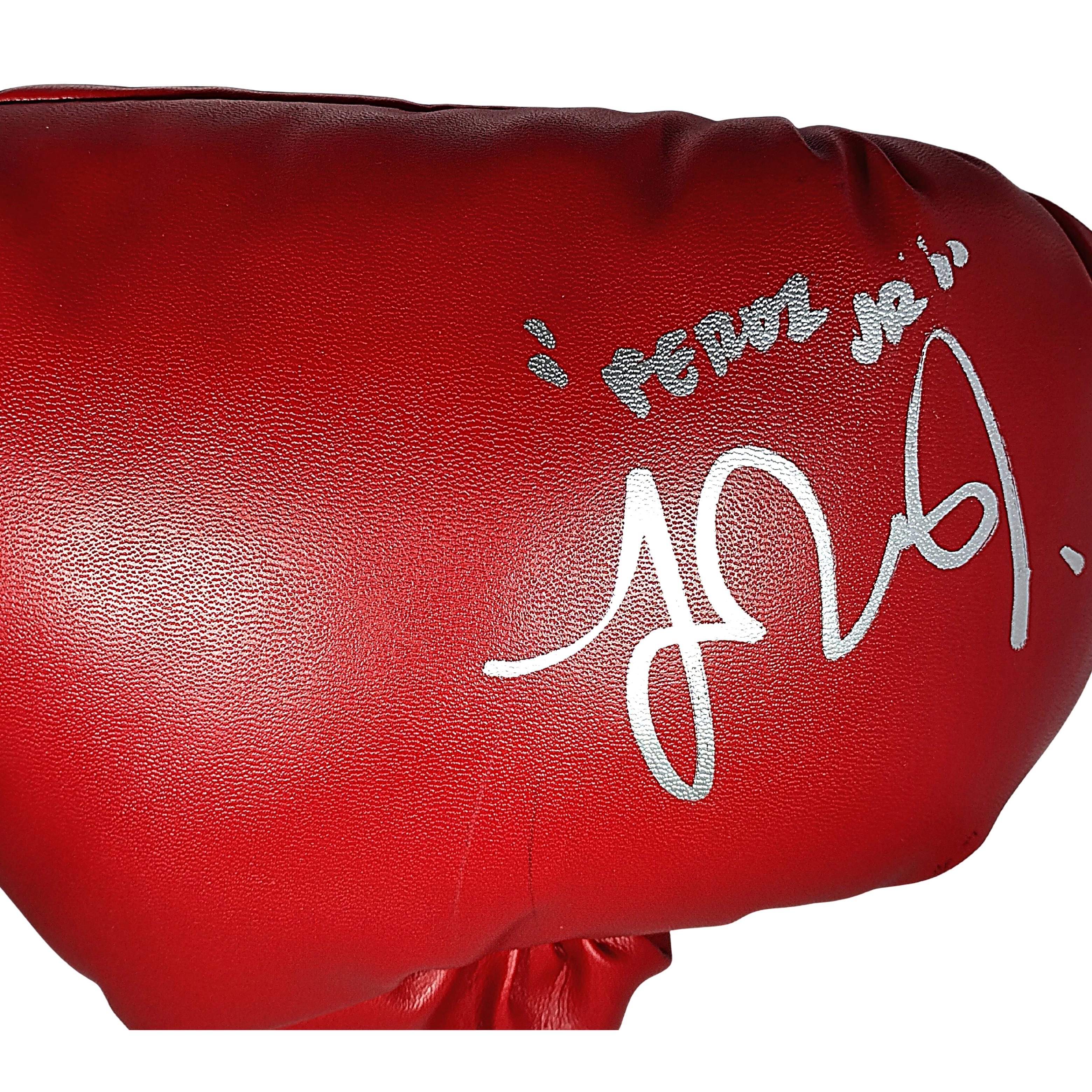 Fernando Vargas Jr auto memorabilia – authentication sticker – Beckett COA