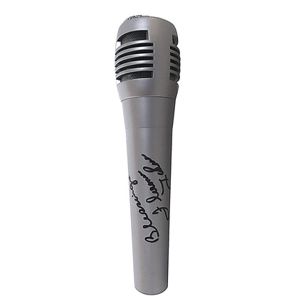 Microphones- Autographed- Florence LaRue Signed Microphone, Proof- The Fifth Dimension- Aquarius - Beckett BAS 103